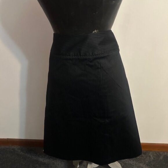 Merona Black/White Ebony stripe high waist fit & flare skirt, size 18 - Picture 3 of 4